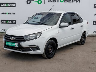 2020 Lada (ВАЗ) Granta I Рестайлинг, белый, 460000 рублей, вид 1