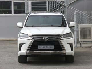 2019 Lexus LX 570 III Рестайлинг 2, белый, 9790000 рублей, вид 2