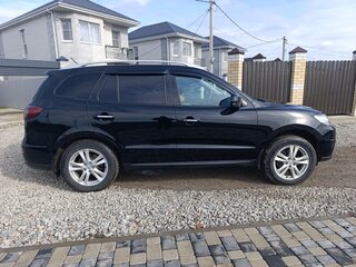 2011 Hyundai Santa Fe II Рестайлинг, чёрный, 1300000 рублей, вид 4