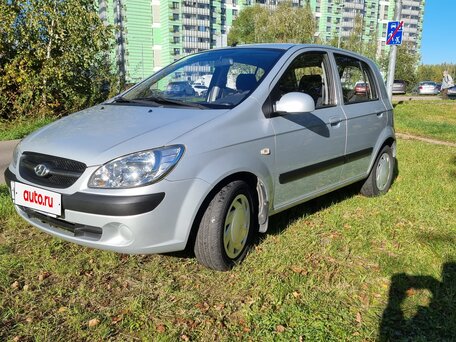 2009 Hyundai Getz I Рестайлинг, серый, 850000 рублей, вид 1