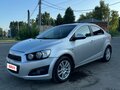 2012 Chevrolet Aveo II, серебристый, 650000 рублей