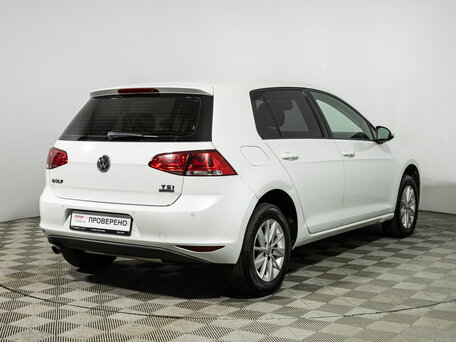 2013 Volkswagen Golf VII, белый, 849585 рублей, вид 5