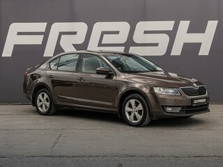 2015 Skoda Octavia III (A7), коричневый, 1079000 рублей, вид 1