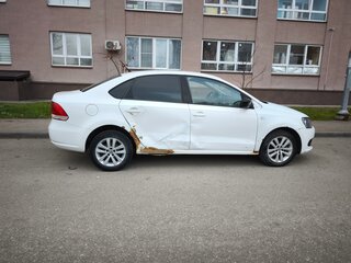 2013 Volkswagen Polo V, белый, 370000 рублей, вид 4