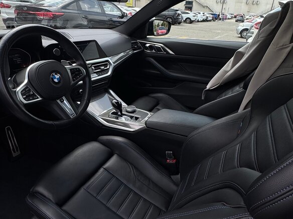 2021 BMW 4 серии 420d xDrive G22, G23, G26, чёрный, 5500000 рублей - вид 6