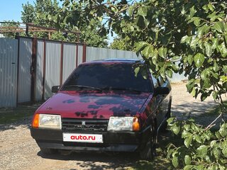 1991 Lada (ВАЗ) 21099, красный, 210000 рублей, вид 4