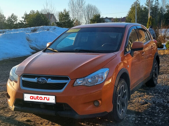 2011 Subaru XV I, оранжевый, 1200000 рублей - вид 2