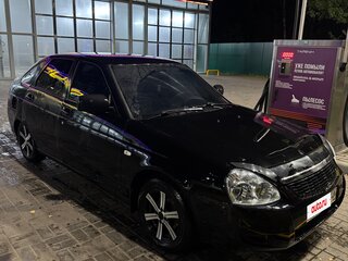 2008 Lada (ВАЗ) Priora I, чёрный, 135000 рублей, вид 2
