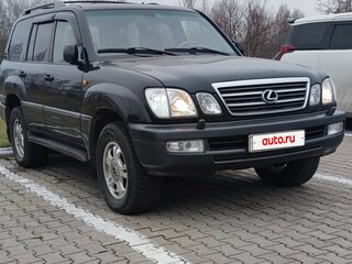 2004 Lexus LX 470 II Рестайлинг, чёрный, 1420000 рублей, вид 3