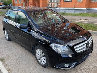 2012 Mercedes-Benz B-Класс 180 II (W246), чёрный, 950000 рублей, вид 2