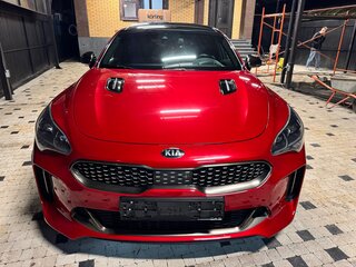 2019 Kia Stinger I, красный, 3350000 рублей, вид 3