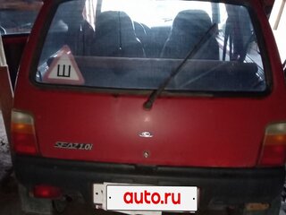 2007 Lada (ВАЗ) 1111 Ока СеАЗ, красный, 170000 рублей, вид 3