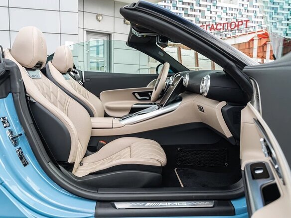 2024 Mercedes-Benz SL-Класс AMG 63 AMG IV (R232), голубой - вид 32