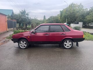 1994 Lada (ВАЗ) 21099, красный, 110000 рублей, вид 3