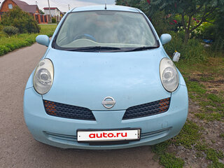 2005 Nissan March III (K12), голубой, 350000 рублей, вид 1