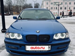 2000 BMW 3 серии 318i IV (E46), синий, 550000 рублей, вид 3