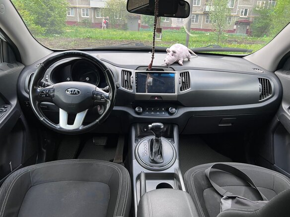 2013 Kia Sportage III, белый, 1235000 рублей - вид 9