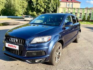 2012 Audi Q7 I (4L) Рестайлинг, синий, 2200000 рублей, вид 1