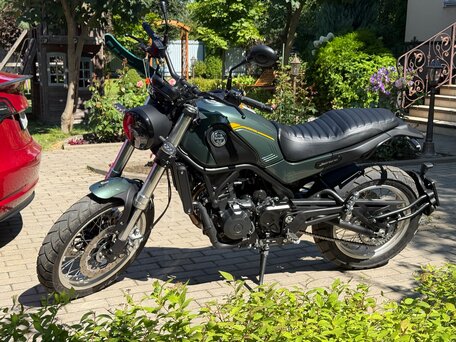 2025 Benelli Leoncino 500 Trail, зелёный, 530000 рублей, вид 5