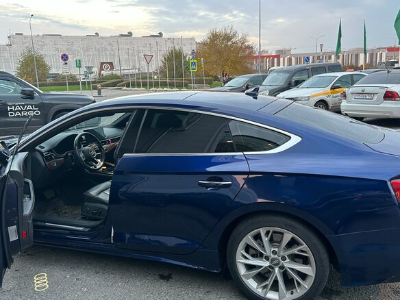 2020 Audi A5 Sportback 45 TFSI II (F5) Рестайлинг, синий, 3990000 рублей - вид 6