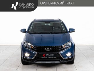 2018 Lada (ВАЗ) Vesta SW Cross I, синий, 1030000 рублей, вид 2