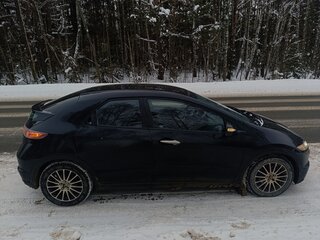 2007 Honda Civic VIII, чёрный, 450000 рублей, вид 2