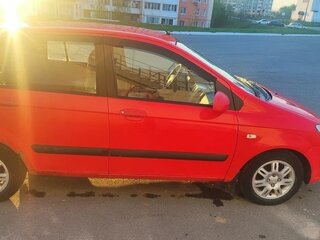 2005 Hyundai Getz I Рестайлинг, красный, 345000 рублей, вид 2