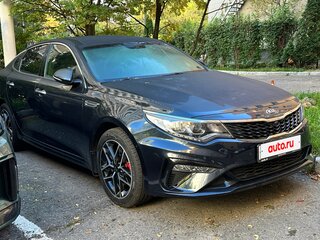 2019 Kia Optima IV Рестайлинг, синий, 2300000 рублей, вид 3