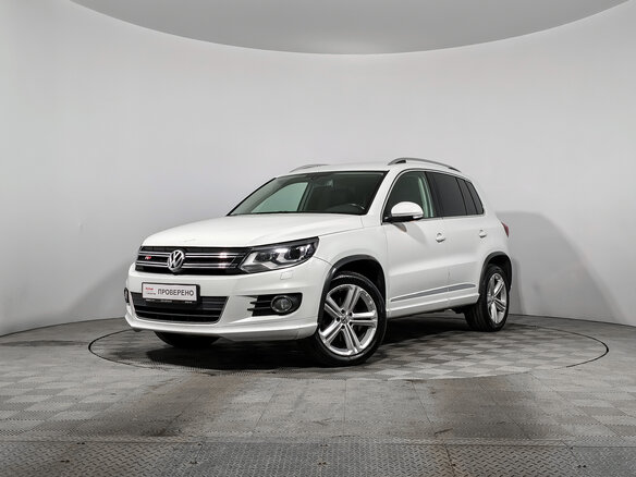 2015 Volkswagen Tiguan I Рестайлинг, белый, 1250000 рублей