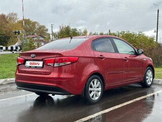 2016 Kia Rio III Рестайлинг, красный, 1130000 рублей, вид 5