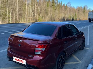2017 Lada (ВАЗ) Granta Sport I, красный, 580000 рублей, вид 3