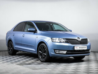 2016 Skoda Rapid I, синий, 1260000 рублей, вид 3