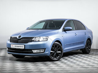 2016 Skoda Rapid I, синий, 1260000 рублей, вид 1