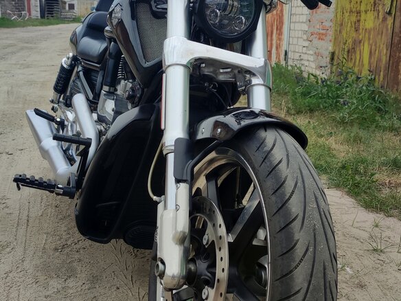 2012 Harley-Davidson V-Rod Muscle, чёрный, 1190000 рублей - вид 12