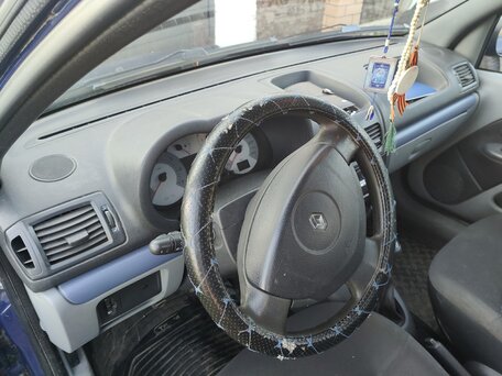 2006 Renault Symbol I Рестайлинг 2, синий, 290000 рублей, вид 3