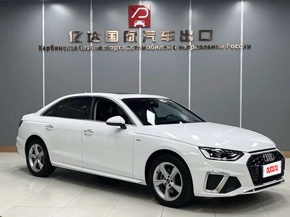 2022 Audi A4 35 TFSI V (B9) Рестайлинг, белый, 2300000 рублей - вид 2