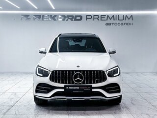 2022 Mercedes-Benz GLC AMG 43 AMG I (X253) Рестайлинг, белый, 5990000 рублей, вид 4