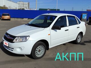 2014 Lada (ВАЗ) Granta I, чёрный, 440000 рублей, вид 1