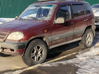 2003 Chevrolet Niva I, красный, 177000 рублей, вид 4