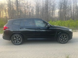 2021 BMW X3 30d xDrive III (G01) Рестайлинг, чёрный, 6200000 рублей, вид 4
