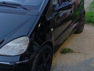 2002 Mercedes-Benz A-Класс 170 Long I (W168) Рестайлинг, чёрный, 385000 рублей, вид 5