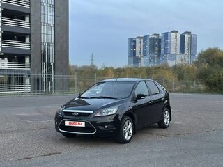 2008 Ford Focus II Рестайлинг, чёрный, 430000 рублей, вид 3