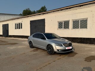 2013 Skoda Octavia III (A7), серебристый, 1290000 рублей, вид 2