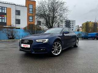 2014 Audi A5 Sportback I (8T) Рестайлинг, синий, 1780000 рублей, вид 1