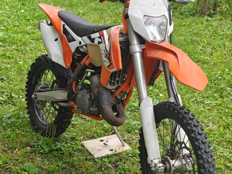 2014 KTM 125 EXC, белый, 300000 рублей, вид 1