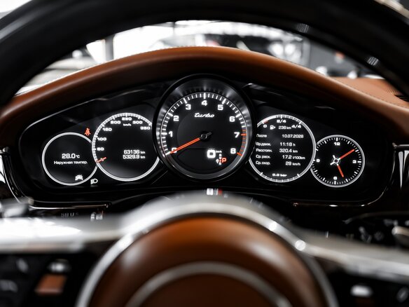 2018 Porsche Panamera Turbo II, чёрный - вид 15