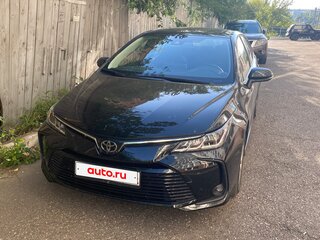 2022 Toyota Corolla XII (E210), чёрный, 1950000 рублей, вид 2