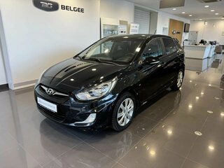 2011 Hyundai Solaris I, чёрный, 599000 рублей, вид 1