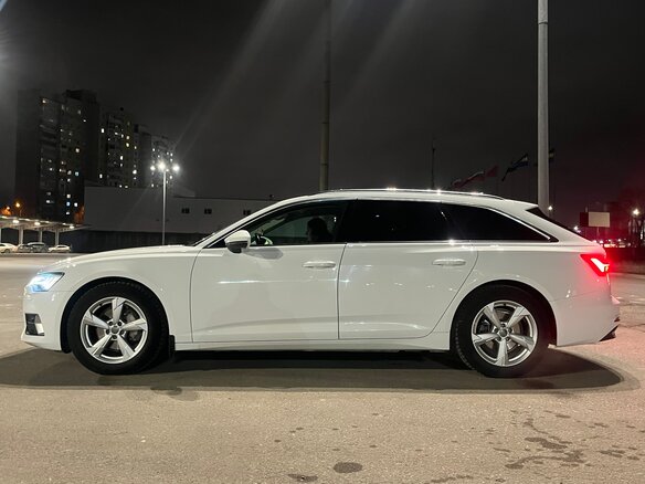 2019 Audi A6 40 TDI V (C8), белый - вид 4