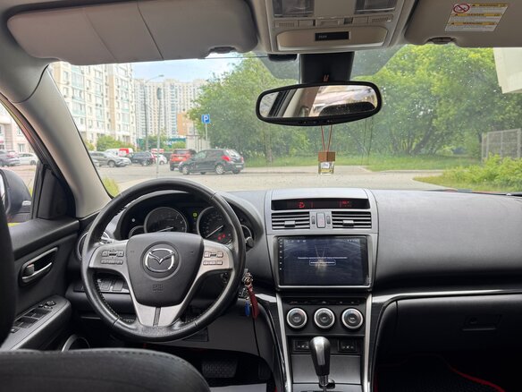 2008 Mazda 6 II (GH), красный, 870000 рублей - вид 12